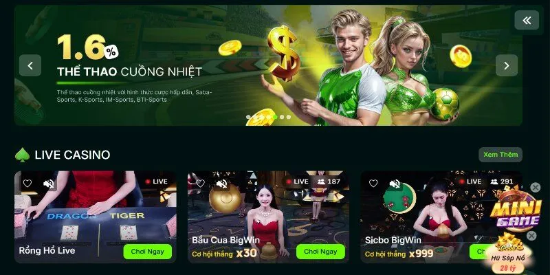 Khuyến mãi thành viên mới tặng tiền lên đến 88%